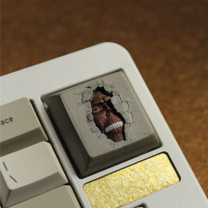 Anime Style Hot Sell Artisan Keycap 3D fait à la main pour <span class=keywords><strong>clavier</strong></span> mécanique d'attache sur Titan - Product Image 3