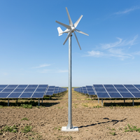 Kit Générateur Éolien Haute Efficacité 5KW 48V, Sortie Stable & Compatible avec l'Inverter Hybride Solaire