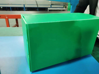 Maille logistique de caisse de conteneur de stockage écologique empilable pliable pliable pliable en polypropylène recyclable durable