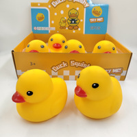 Promotion : Jouet Squishy Canard Jaune en Caoutchouc Souple, Canards Squishy Géants, Canard à Presser Géant, Jouet Squishy Dumpling XXL