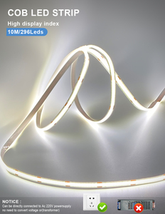 Lampu Strip LED COB, Lampu Strip LED COB 5mm 24V, Lampu Pintar 12V, RGB 12V, RGBW 5V, Lampu Strip LED COB RGB, RGB IC 24V, Dotless 5V, Smart - Product Image 4