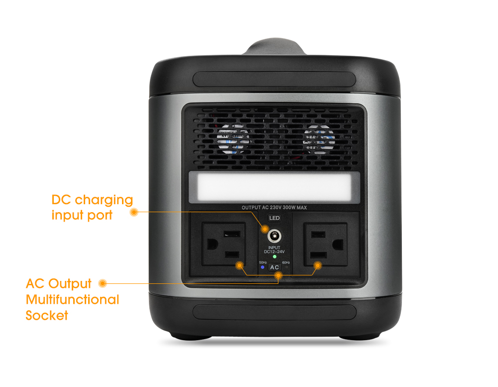 600WH UPS Lifepo4 Portable Power Station Home Outdoor Camping Battery