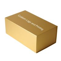 Boîte cadeau pliable en carton rigide avec logo personnalisé, fermeture magnétique et ruban, pour chapeaux, sacs à main, chaussures, vente en gros