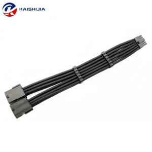 Cable adaptador de alimentación GPU dual PCIe de 8 pines hembra a mini 12 pines macho para tarjetas gráficas <span class=keywords><strong>NVIDIA</strong></span> <span class=keywords><strong>GeForce</strong></span> <span class=keywords><strong>RTX</strong></span> 3070 3080 <span class=keywords><strong>3090</strong></span> - Product Image 1