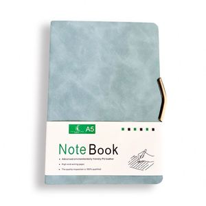 Carnet de notes personnalisé imprimé de haute qualité, couverture rigide, ligné, pour le bureau, en cuir PU, format A5, avec logo - Product Image 2