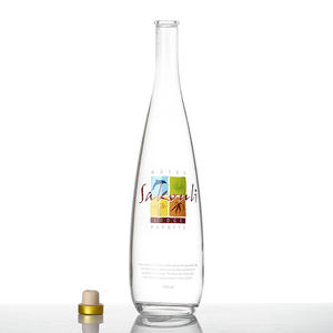 Garrafa de Vidro Mineral Reutilizável Personalizada de 330ml, 500ml, 750ml para Revenda, Garrafa de Bebida de Vidro, Garrafa de Água para Hotel - Product Image 2