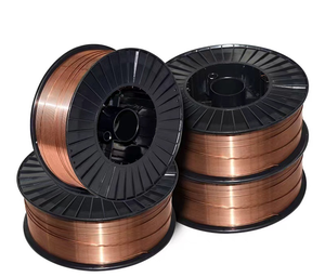 Production of Customized <strong>Copper</strong>-coated Aluminum-coated Welding <strong>Wire</strong> 7 kg 10 kg 1.0mm Welding <strong>Wire</strong> - Product Image 1