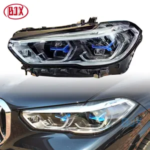 Bmw X5 led farlar için otomotiv farlar x5 G05 lazer far