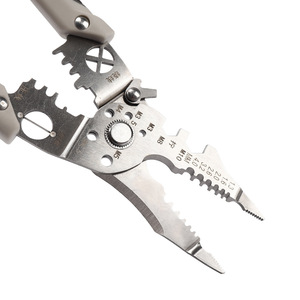 Lu Ban's Work Multi-functional Electrician Pliers 3Cr13 Stainless Steel Wire Stripper Crimper Front Entry 10 Awg Industrial - Product Image 2