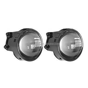 ชุดไฟหน้าตาปีศาจสำหรับรถยนต์หลอดไฟ LED ฮาโลเจนดวงตานางฟ้าพร้อมไฟหน้าแอปโปรเจคเตอร์ RGB แบบไดนามิกเปลี่ยนสีได้ - Product Image 2