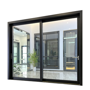 स्मार्ट इलेक्ट्रिक स्वचालित आउटडोर वाटरप्रूफ स्लाइडिंग डोर आँगन ध्वनिरोधी डबल ग्लेज्ड दरवाजा बड़े स्लाइड दरवाजे - Product Image 1