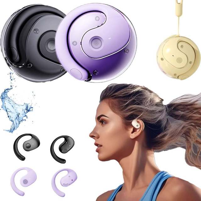 Custom JM13 Ows Outdoor Sport Dustproof Waterproof ENC Noise Reduction Wireless Bluetooth 5.3 comfort Earhook Earbuds Earphones