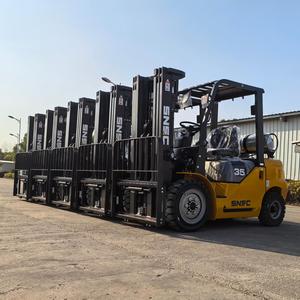 Montacargas de Gas GLP de 3 Toneladas, Montacargas de Gasolina de 3,5 Toneladas <span class=keywords><strong>con</strong></span> Cabina y Aire Acondicionado - Product Image 3