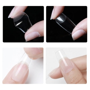240 pcs/Box Faux Ongles Accessoires Couverture Complète Cercueil Semi-Givré Stiletto Nail Square <span class=keywords><strong>Capsule</strong></span> Salon Tip Faux Nail Art Tips - Product Image 5