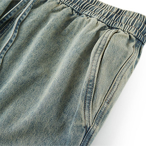 <span class=keywords><strong>Jeans</strong></span> Cargo Vintage Casual da Uomo Personalizzati, Vita Media, Lavaggio Chiaro, Motivo Uniforme, Tessitura a Maglia, Primavera/Autunno/Inverno, <span class=keywords><strong>Tasche</strong></span> <span class=keywords><strong>Laterali</strong></span> - Product Image 4