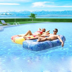 Canapé gonflable imperméable 2022 <span class=keywords><strong>avec</strong></span> oreiller intégré / Chaise longue gonflable / <span class=keywords><strong>Lit</strong></span> d'air portable pour chambre à coucher / Canapé / Voyage / Camping - Product Image 2