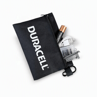 Sacs de rangement à fermeture éclair personnalisés en polyester multicolore pour accessoires de sport, chaussettes antidérapantes, avec crochet – Idéal pour l'emballage cadeau