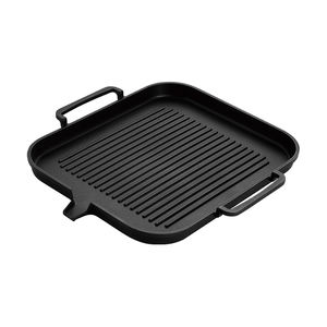 30x25cm 4mm <strong>thick</strong> Korean Style Smokeless Barbecue Tray Non-stick Aluminum BBQ <strong>Grill</strong> <strong>Pan</strong> Gas and Electromagnetic Use - Product Image 1