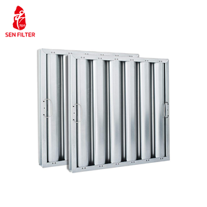 Tùy chỉnh phổ thép không gỉ phạm vi mui xe mỡ nhà bếp thay thế bộ lọc không khí khung nhôm vách ngăn hộ gia đình sử dụng - Product Image 3