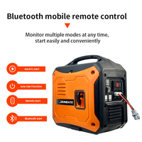 Xinbate DC-Motor Benzin-Inverter-Generator 24V/12V 4000W 50Hz Einphasig 4-Takt mit Autostart, tragbar, AC