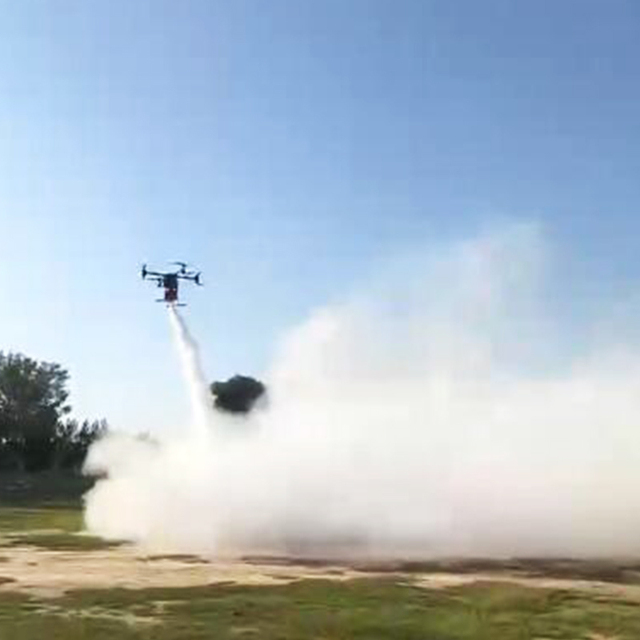 Joyance New Design Heavy Lift Drone Thermal Imagine Screen Through Fire Bomb Emergency Rescue Fire Drone