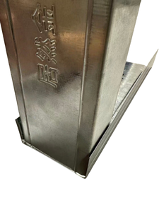 Composants <span class=keywords><strong>de</strong></span> plafond ignifuge à ossature verticale 75 en acier galvanisé moderne pour cloison à ossature métallique, installation facile - Product Image 2