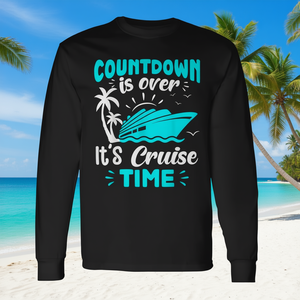 Camiseta de manga larga Countdown Is Over Its Cruise Time - Product Image 3