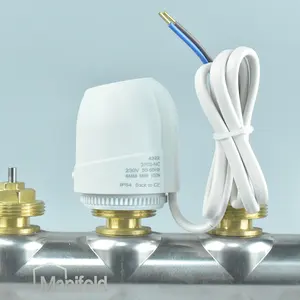 Suministro directo de fábrica Actuador de <span class=keywords><strong>calefacción</strong></span> eléctrica moderna PC Válvula solenoide normalmente cerrada 220V Sistemas de <span class=keywords><strong>calefacción</strong></span> de piso Agua - Product Image 2