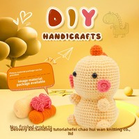 Kit Bahan Rajut Serat Akrilik untuk Kit DIY Boneka Buatan Tangan Video Bahasa Inggris Terlaris Anhui