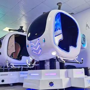 Machine de jeu de divertissement VR interactive immersive pour aéroport, centre commercial, parc d'aventure, simulateur de vol VR en métal - Product Image 3