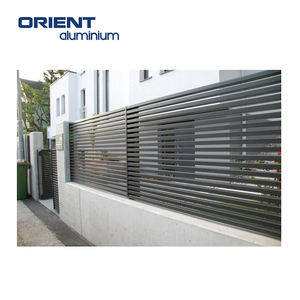 Trang chủ trang trí nhôm trắng hàng rào tùy chỉnh nhôm riêng tư hàng rào Tấm Nhôm hàng rào bài cap - Product Image 4