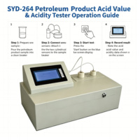 Analizador Automático de Valor de Ácido en Aceite SYD-264, Cumple con las Normas GB/T 264 y GB/T 258