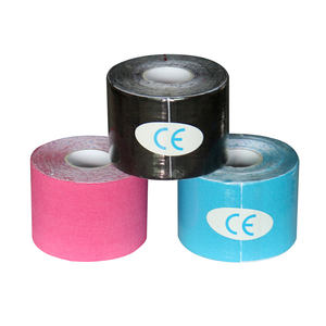 5cm x 5m CE Certifié Sports <span class=keywords><strong>K</strong></span> <span class=keywords><strong>Tape</strong></span> Récupération Musculaire Kinésiologie Bande Logo Personnalisé Disponible - Product Image 1