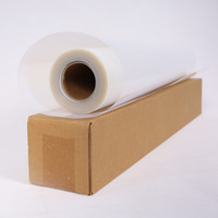 Feuille de film jet d'encre transparente blanche imperméable pour sérigraphie 100 microns