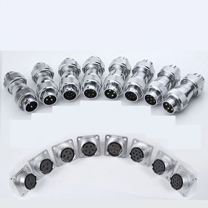 WF/HF20 ขั้วต่อกันน้ำสำหรับการบิน 2/3/4/5/6/7/9/12PIN TE/Z ปลั๊กไฟฟ้าอุตสาหกรรมสำหรับอุปกรณ์งานหนัก - Product Image 1