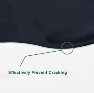 Promo Wholesale Business Gift Pu Non-Slip Custom Ergonomic Print Logo Mousepad With Wrist Support <b>Pad</b> <b>Mouse</b> - Product Image 4