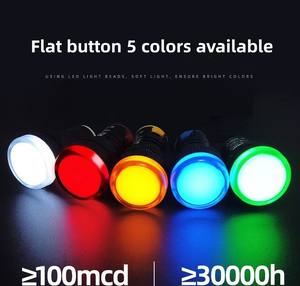 Промышленный 24 В DC светодиодный пилотный светильник AC220V/380V распределительный световой индикатор нового поколения Электрический сигнальный индикатор - Product Image 6