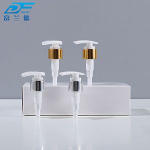 Bomba Dosificadora de Emulsión de Aluminio Electrochapado Df Friend 28/410, Cabezal de Bomba para Champú Chapado en Oro, Envase Cosmético - Product Image 1