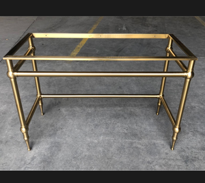 Salles de bain de luxe dans <span class=keywords><strong>les</strong></span> hôtels : Ensemble de salle de bain avec lavabo en céramique et base en acier vintage, mobilier de villa, meuble-lavabo artistique NEUF - Product Image 2