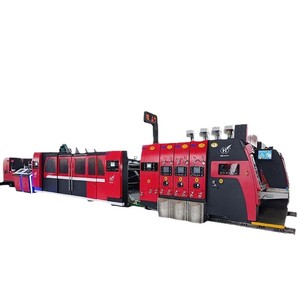 Máquina de Embalaje Automática de Alta Velocidad Huayu Machinery Equipment Modelo 1224, Línea de Impresión y Encolado de Cajas de Cartón - Product Image 2