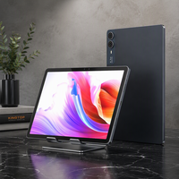 Nouvelle tablette PC Android 14 ultra-fine de 11 pouces, résolution élevée 1920x1200, processeur octa-core, 6+128 Go, double carte SIM, clavier professionnel, Wi-Fi