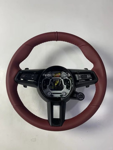 Funda de Volante Deportiva de Cuero y Fibra de Carbono PU Cosida a Mano para Serie 3 M4 X3 X6-E82/E87/E88/E90/ECM/E91/M3/E92/E93 - Product Image 4