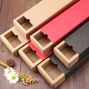 Boîte à tiroir en papier de haute qualité avec plateau intégré pour coffrets cadeaux de chocolats et emballages alimentaires gastronomiques - Product Image 1