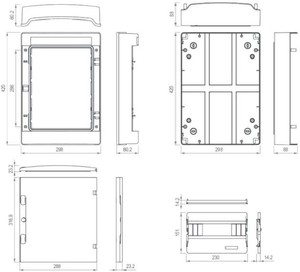 Caja de Distribución Impermeable TMA24 - Product Image 3