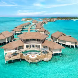 Tuiles de <span class=keywords><strong>feuilles</strong></span> de bambou artificielles traditionnelles en plastique, grandes <span class=keywords><strong>feuilles</strong></span> de palmex, panneau mexicain en chaume, <span class=keywords><strong>feuilles</strong></span> de palmier synthétiques - Product Image 5