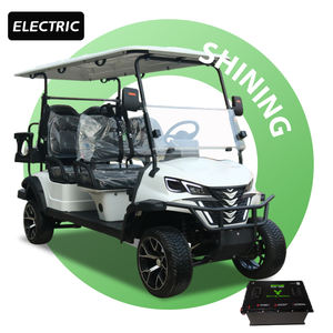 Chariot électrique de poussée de golf électrique avec la télécommande et suivez le chariot de golf pliable fait sur commande - Product Image 1