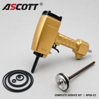 ASCOTT NP50-C2 Extracteur de clous pneumatique, décloucheur, pistolet à air comprimé pour le recyclage des palettes en bois 0,5-0,8 MPa