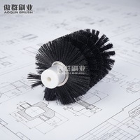 Brosse spirale industrielle robuste pour roues |   Fil d'acier haute densité pour le débavurage et le polissage |   Outil de finition de surface de précision
