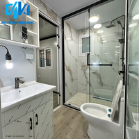 Maison conteneur préfabriquée mobile de haute qualité, extensible 20 pieds 40 pieds, villa préfabriquée 2, 4 ou 5 chambres, maisons préfabriquées