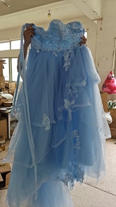 <span class=keywords><strong>Vestido</strong></span> <span class=keywords><strong>de</strong></span> Quinceañera <span class=keywords><strong>Azul</strong></span> <span class=keywords><strong>Cielo</strong></span> Claro con Cuentas, <span class=keywords><strong>Vestido</strong></span> <span class=keywords><strong>de</strong></span> Gala <span class=keywords><strong>Largo</strong></span> con Lentejuelas y Escote Corazón, <span class=keywords><strong>Vestido</strong></span> <span class=keywords><strong>de</strong></span> <span class=keywords><strong>Fiesta</strong></span> <span class=keywords><strong>de</strong></span> Tul con Apliques y Cola Barrida - Product Image 5